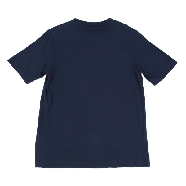ワイスリーY-3 ロゴプリントTシャツ 紺XS K-118114_013