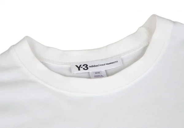 ワイスリーY-3 袖ロゴプリントカットソー 白M K-118116_003