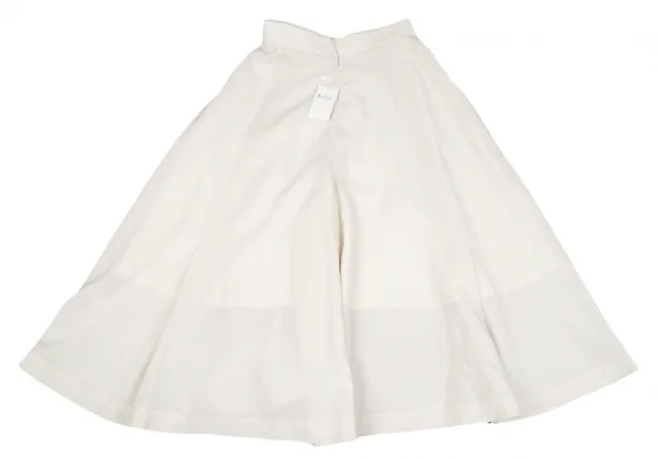ボールジーBALLSEY スイングウィーブサーキュラーキュロットパンツ 白36 K-118132_009