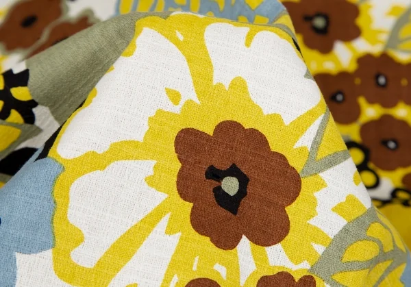 トゥモローランド コレクションTOMORROWLAND collection コットンパルテールプリントウエストギャザーミディスカート 白マルチ34 K-118135_010