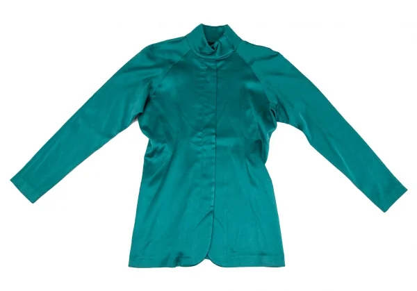 Jean-Paul GAULTIER FEMME Poly Shiny Zip Shirt Jacket K-118140_002