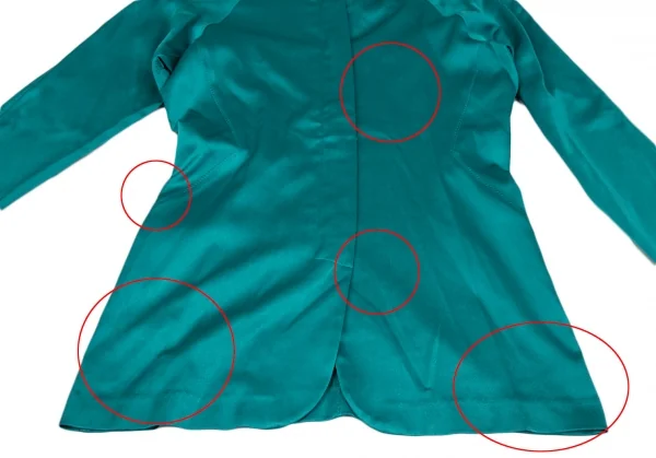 Jean-Paul GAULTIER FEMME Poly Shiny Zip Shirt Jacket K-118140_011