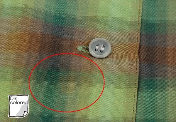 ジャンポールゴルチエ ファムJean Paul GAULTIER FEMME キュプラシルク光沢チェックシャツ 緑40 K-118145_010