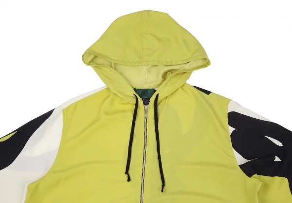 ジュニアゴルチエJUNIOR GAULTIER レディーシルエットプリントセットアップ マスタード白黒40 K-118152_004