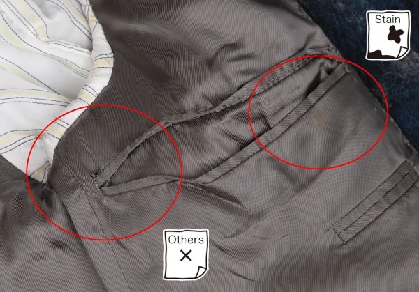 ガブリエレパジーニGABRIELE PASINI シャギーウールチェックダブルコート 青46 K-118157_013