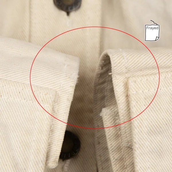 ドルチェ&ガッバーナDOLCE&GABBANA 裏レオパードダメージ加工コットンジャケット 生成り40 K-118161_009