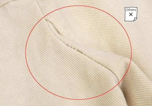 ドルチェ&ガッバーナDOLCE&GABBANA 裏レオパードダメージ加工コットンジャケット 生成り40 K-118161_016