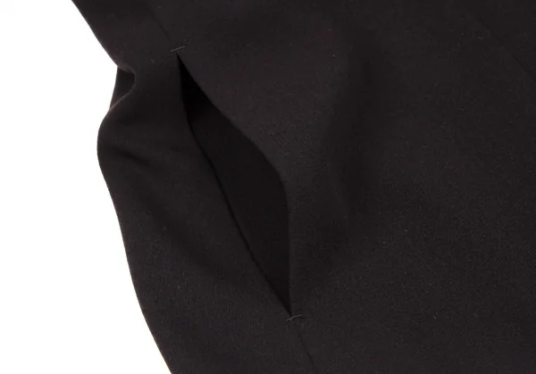 ヨーガンレールJURGEN LEHL ウールアンゴララウンドカラーセミダブルジャケット 焦げ茶M K-118182_011