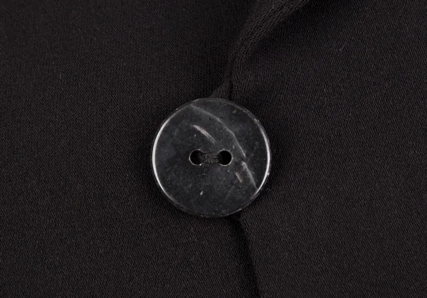 ヨーガンレールJURGEN LEHL ウールアンゴララウンドカラーセミダブルジャケット 焦げ茶M K-118182_005