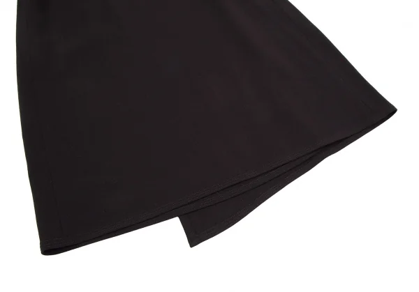 ヨーガンレールJURGEN LEHL ウールアンゴラハーフラップスカート 焦げ茶M K-118183_005