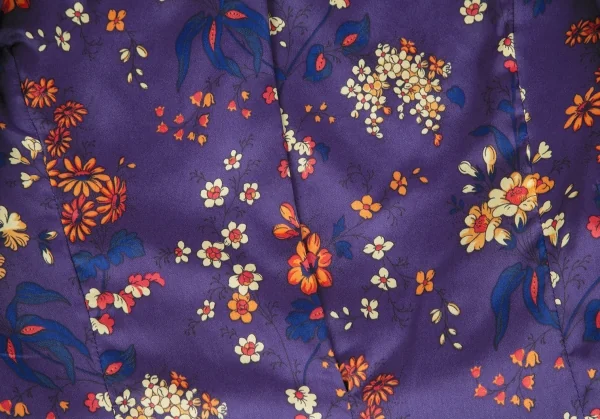 ディーアンドジーD&G ベロア丸襟ピーコート 黒38 K-118201_015