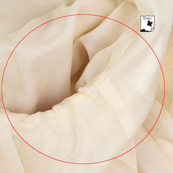 イヴサンローランYves Saint Laurent ボタンデザインツイードシングルセットアップスーツ ピンクベージュS K-118217_008