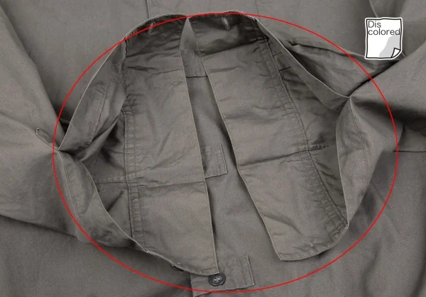 Yohji Yamamoto POUR HOMME Buttonhole Switching Design Shirt K-118223_011