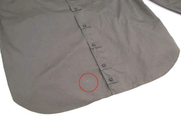 Yohji Yamamoto POUR HOMME Buttonhole Switching Design Shirt K-118223_012