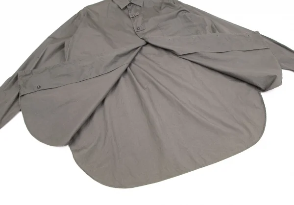 Yohji Yamamoto POUR HOMME Buttonhole Switching Design Shirt K-118223_014