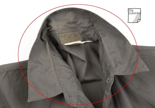 Yohji Yamamoto POUR HOMME Buttonhole Switching Design Shirt K-118223_006