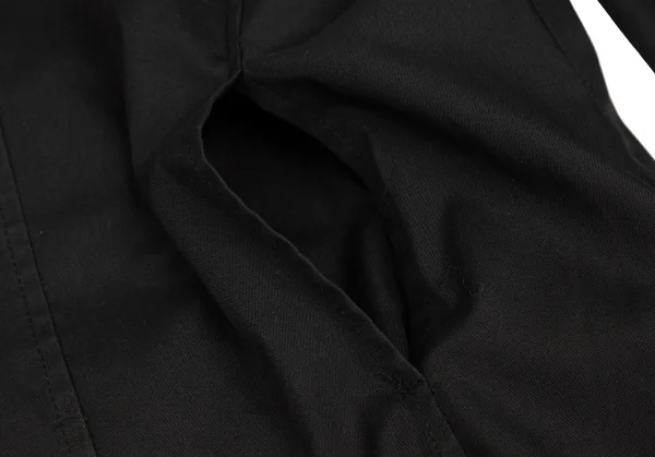 ヨウジヤマモト プールオムYohji Yamamoto POUR HOMME最初期 コットンショールカラーダブルジャケット 黒M K-118224_016