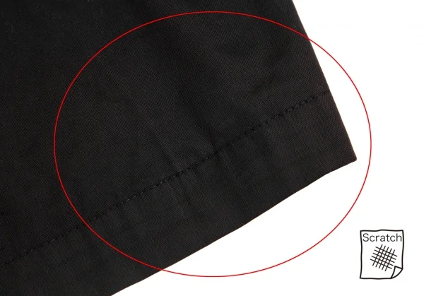 ヨウジヤマモト プールオムYohji Yamamoto POUR HOMME最初期 コットンショールカラーダブルジャケット 黒M K-118224_007