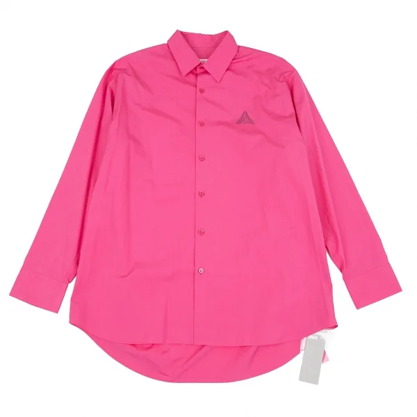 LAD MUSICIAN Geometric Embroidery Shirt Pink 44 K-118230_001