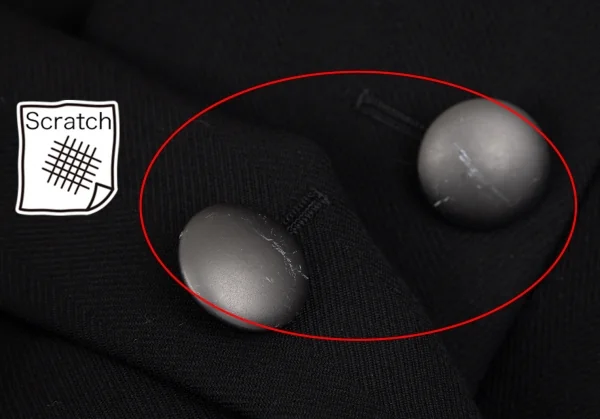 アニエスベーオムagnes b. homme ウールサージシャドーヘリンボーンナポレオンジャケット 黒50 K-118240_007