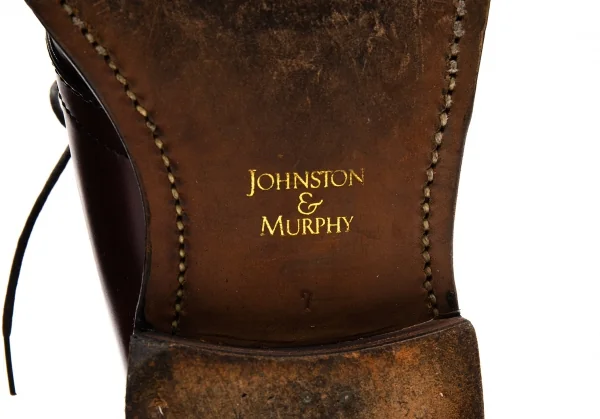 ジョンストン&マーフィーJonston&Murphy レザーチャッカーブーツ ダークブラウン7(25.5位) K-118244_016