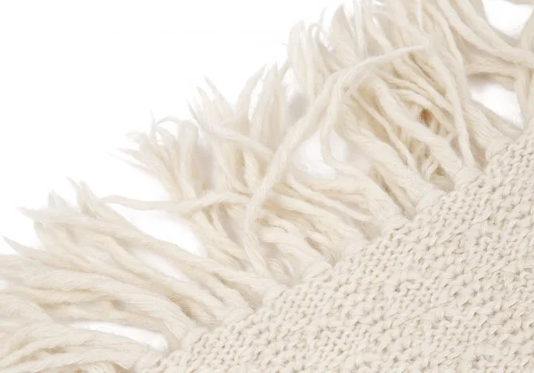 ワイズY's アルパカ混フリンジタートルネックロングニットセーター ベージュ3 K-118259_006