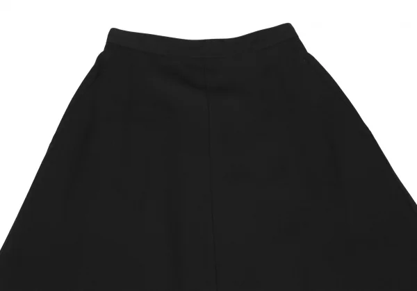 トリココムデギャルソンtricot COMME des GARCONS ウールギャバAラインスカート 黒S K-118270_003