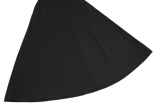 トリココムデギャルソンtricot COMME des GARCONS ウールギャバAラインスカート 黒S K-118270_005