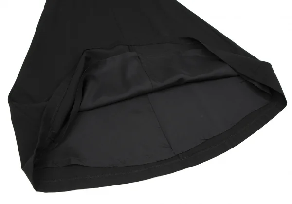 トリココムデギャルソンtricot COMME des GARCONS ウールギャバAラインスカート 黒S K-118270_006