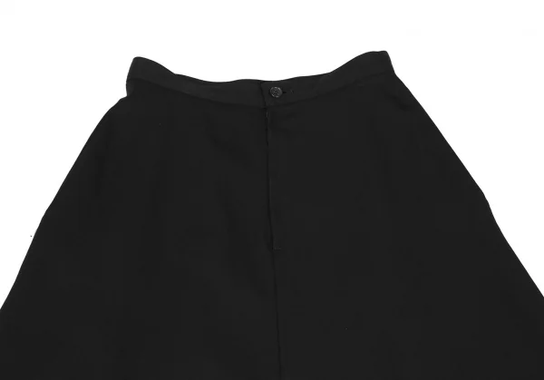 トリココムデギャルソンtricot COMME des GARCONS ウールギャバノーカラーセットアップスーツ 黒S位・S K-118271_014