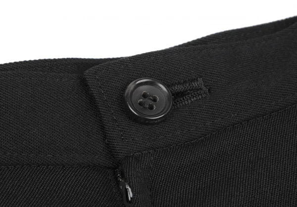 トリココムデギャルソンtricot COMME des GARCONS ウールギャバノーカラーセットアップスーツ 黒S位・S K-118271_015