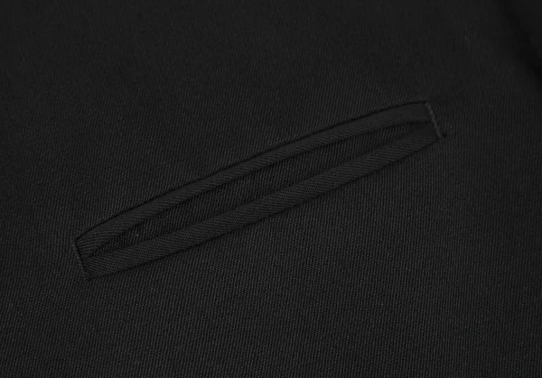 トリココムデギャルソンtricot COMME des GARCONS ウールギャバノーカラーセットアップスーツ 黒S位・S K-118271_006