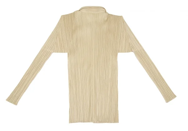 プリーツプリーズPLEATS PLEASE プリーツシャツ ベージュ3 K-118272_011