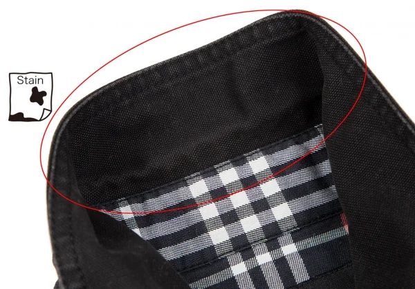 バーバリー ブラックレーベルBURBERRY BLACK LABEL コットンキャンバス半袖ジャケット 黒M K-118278_005