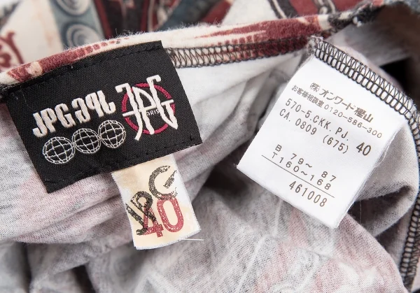 ジャンポールゴルチエJean Paul GAULTIER PARIS ネイティブアメリカングラフィックTシャツ マルチ40 K-118283_012