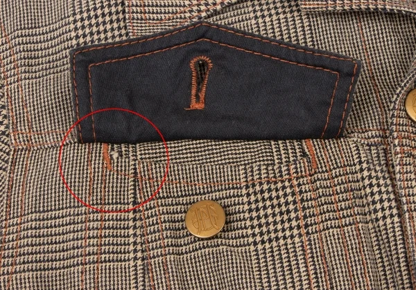 JPG by GAULTIER Cotton Glen Check Jacket K-118284_008