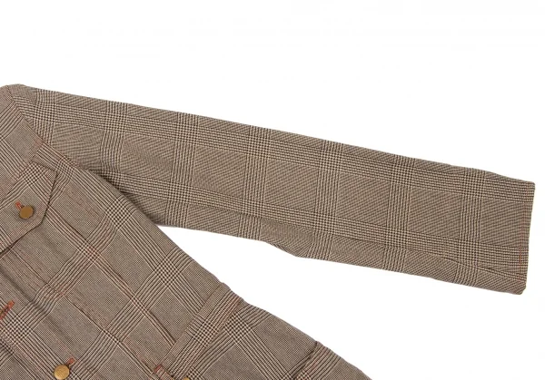 JPG by GAULTIER Cotton Glen Check Jacket K-118284_010