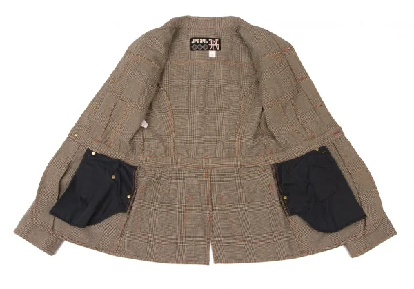 JPG by GAULTIER Cotton Glen Check Jacket K-118284_015