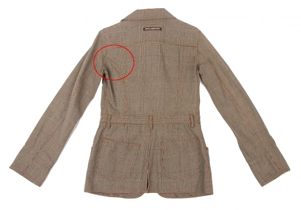 JPG by GAULTIER Cotton Glen Check Jacket K-118284_016