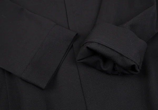 Yohji Yamamoto FEMME Wool Gabardine Stitch Jacket & Skirt K-118294_005