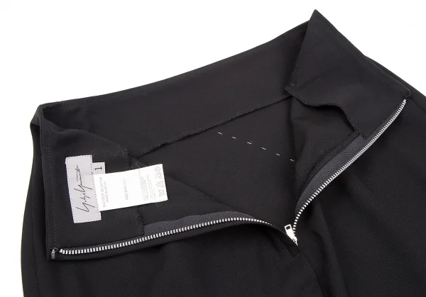 Yohji Yamamoto FEMME Wool Gabardine Stitch Jacket & Skirt K-118294_017