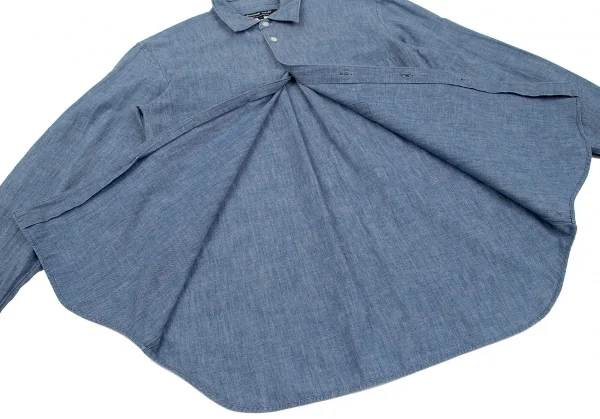 COMME DES GARÇONS HOMME DEUX シャンブレー シャツ コムデギャルソン オムドゥCOMME des GARCONS HOMME DEUX 袖