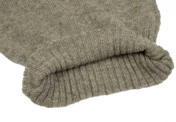 ラルフローレンRalph Lauren ウールアウトシームニットセーター カーキM K-118305_008