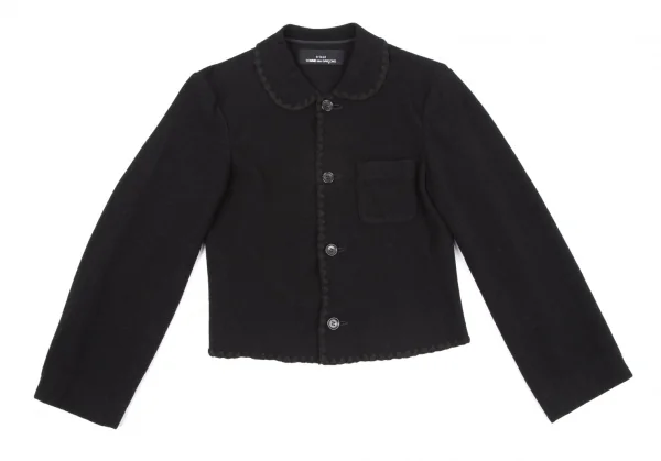 トリココムデギャルソンtricot COMME des GARCONS ウールナイロン刺繍