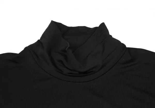 Yohji Yamamoto NOIR Rayon Stretch High Neck T Shirt K-118349_005