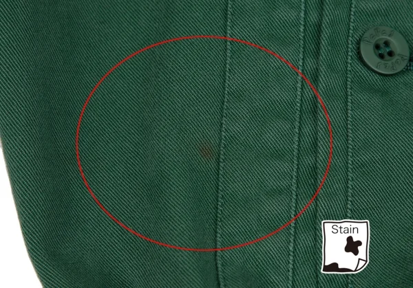 パパスPapas ロゴプリントスイングトップジャケット 緑L K-118363_010