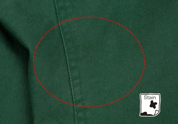 パパスPapas ロゴプリントスイングトップジャケット 緑L K-118363_003