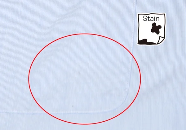 パパスPapas マイクロストライプ長袖シャツ 水色L K-118368_012