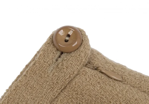 ディーアンドジーD&G ボアカラーネップウールセットアップスーツ ベージュ26/40 K-118385_012