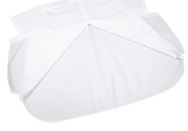 メゾンマルタンマルジェラMaison Martin Margiela 4 オーバーサイズ半袖シャツワンピース 白XS K-118407_010